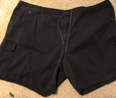 VENEZIA PANTALONES CORTOS CARGO NEGROS TALLA 28 LANE BRYANT Foto 1 de 4