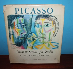 Picasso Intimate Secrets Of A Studio At Notre Dame De Vie HCDJ 1966- Illustrated - Imagen 1 de 7