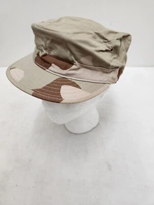 Cappellino da pattuglia nel deserto a 3 colori stile militare (tempo caldo)-NUOVO - Foto 1 di 2