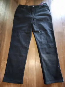 Pantaloni neri classici Gloria Vanderbilt Amanda gamba dritta taglia 16 media - Foto 1 di 4