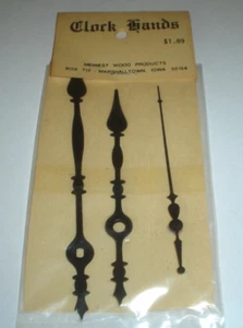 Vintage NOS (New Old Stock) Midwest Wood Products Ersatz-Uhrzeiger (C27) - Bild 1 von 5