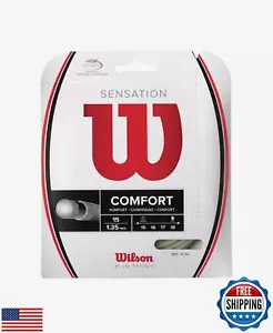 Sensation Tennis Racquet String (Natural, Blue, Yellow, Green) (Natural - 15g - Picture 1 of 1