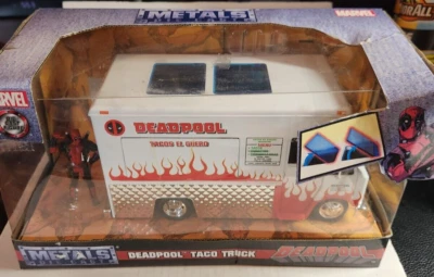 2018 Jada Toys Metals Diecast Marvel Dead Pool Taco Truck - Image 1 of 4