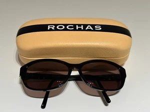 VINTAGE FRANKREICH DAMEN HANDGEFERTIGTE BRILLE SONNENBRILLE RAHMEN ""ROCHAS"" 140/58-15 - Bild 1 von 12