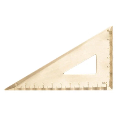 Protractor 三角尺带孔北欧风格小号 — 第 1/4 张图片