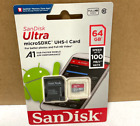 Carte numérique micro sécurisée SanDisk Ultra 64 Go SDSQUNC-064G-AN6MA ✅❤️✅❤️