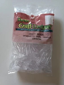 "CRYSTAL BEADS" - SPAGHETTI BEADS - 144-ct - NEW - Picture 1 of 2