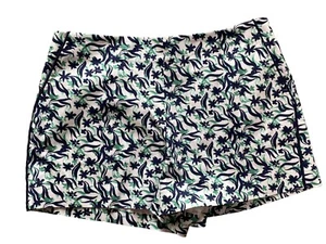 Draper James 8 grün blau strukturierte Taschen Kleid Freizeit Shorts - Bild 1 von 6