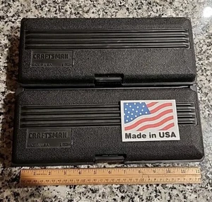 Craftsman Small Plastic Storage Container Used USA 9-65283 Permanex (Lot of 2) - Picture 1 of 7