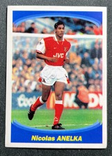 180 NICOLAS ANELKA PANINI SUPERFOOT 1997-98 COLLECTION FRANCE
