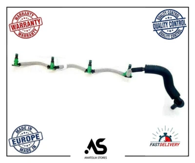 Leak Off Return Pipe For Peugeot Citroen 1.4 1.6 Hdi Fuel Injector 2008-2016 - Image 1 of 4