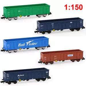 Evemodel N Scale 40ft High-side Gondola Car 1:160 Railway Wagons (Pack of 3) - Picture 1 of 15