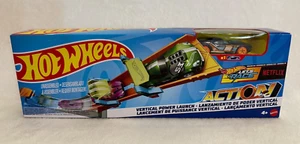 Hot Wheels LET’S RACE NETFLIX ACTION VERTICAL POWER LAUNCH - Picture 1 of 6