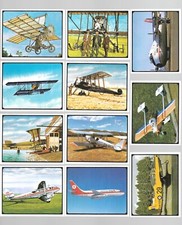 CIGARETTE/TRADE/CARDS. Sanitarium. THE STORY OF N.Z.AVIATION. (1977).Full Set 20