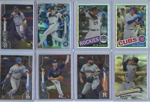 2020 Topps Chrome 8 Card Lot Inc. Tatis Jr., Nola Wave Refractor Rookie, Arenado - Bild 1 von 2