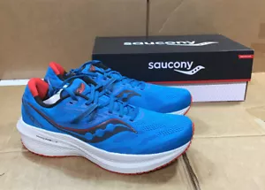 Zapatos para correr Saucony Triumph 20 para hombre océano/roca roja - Imagen 1 de 7