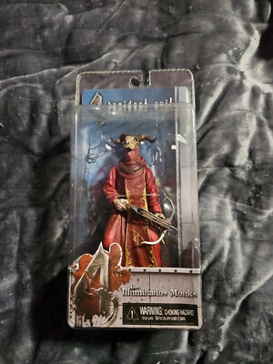 NECA Resident Evil 4 Los Illuminados Monjes Red Leader Skull Foto 1 de 2
