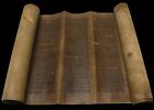 TORAH BIBLE VELLUM MANUSCRIPT Leviticus SCROLL JUDAICA 350 YRS MOROCCO