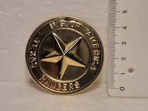 INSIGNIA DE GRAN JUGUETE DE COLECCIÓN EE. UU. DE AMERICAN TEXAS RANGERS - Imagen 1 de 11