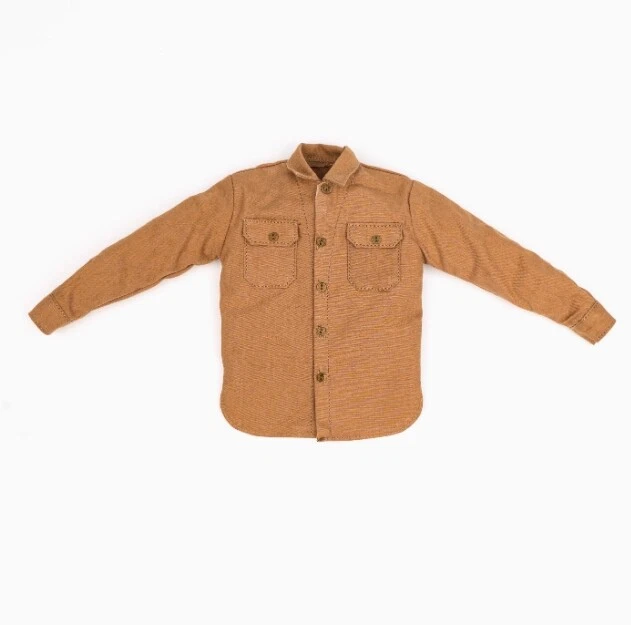 SS 111 1/6th Shirt Model for 12'' WWII US Machine Gunner Ardennes - Image 1 of 1