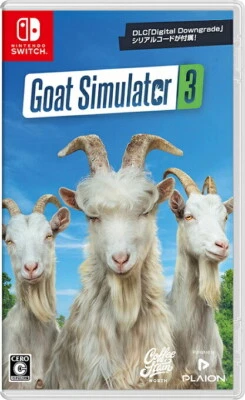 Goat Simulator 3 Unopened SW Nintendo Switch PLAION Action Game Sealed Japan 3 - Image 1 of 4