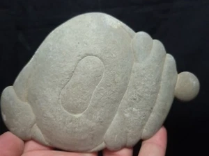 Fairy Stone, Clay Concretion from Quebec, Canada 5.5"x4" (7.9 oz) - Picture 1 of 4