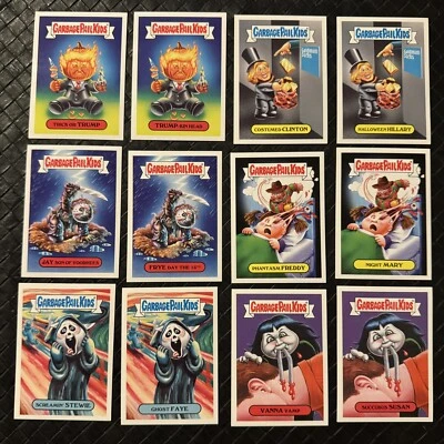 2016 Garbage Pail Kids Halloween 16 Sticker Set 443 Made RARE Donald Trump  - Image 1 of 2