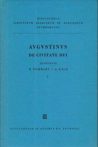 Augustinus - Episcopi de Civitate dei / libri XXII Vol. I 5. A. 1981 Teubner Kal - Picture 1 of 1
