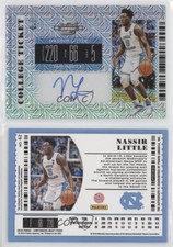 2019 Panini Contenders Draft Picks Optic Mojo /15 Nassir Little Rookie Auto RC