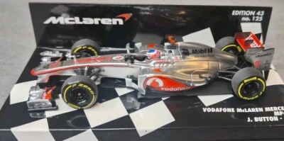 Minichamps Vodafone McLaren Mercedes MP4-27 J Button 2012 530124303 1:43 - Image 1 of 3