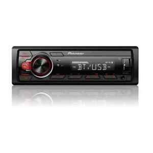Pioneer Bluetooth Car Stereo Receiver Am/fm Radio Audio System Single Din Dash