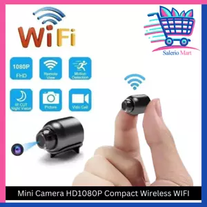 Wireless Camera Mini Wifi IP Recording 1080P HD Security Cam Monitor - Picture 1 of 7