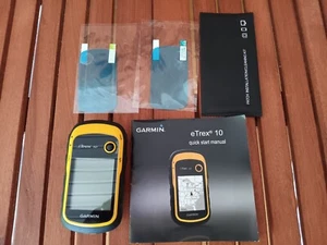 Garmin eTrex 10 Paquete 2.2 pulgadas Receptor GPS Portátil Todo el Mundo con Protector - Imagen 1 de 20