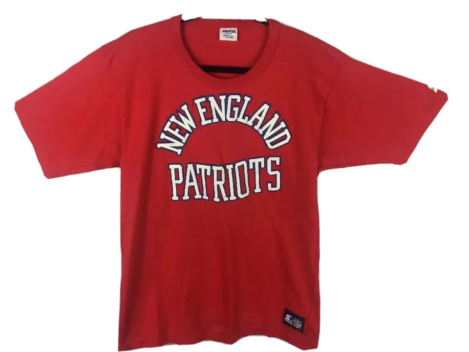 Camiseta New England Patriots Vintage Starter Brand Hecha en EE. UU. - Se adapta a la mediana para hombre Foto 1 de 4