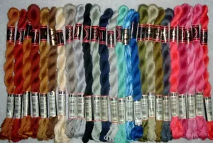 DMC #5 Pearl Cotton Needlepoint Lot of 25 Embroidery Floss Thread Yarn ~ WK - Picture 1 of 1