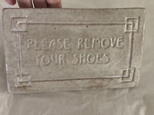 JANET ONTKO Please Remove Shoes Craftsman ARTS  CLAY TILE USA 