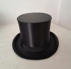 Vintage Chapeau Claque-Zylinder-Klapphut mit orginal Zylinderbox - Bild 1 von 9