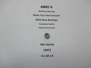 Mulinello Abu Garcia parte 5600 CB 08-00 13472 ABEC 5 cuscinetti inox 4 x 10 x 4 #10 - Foto 1 di 1