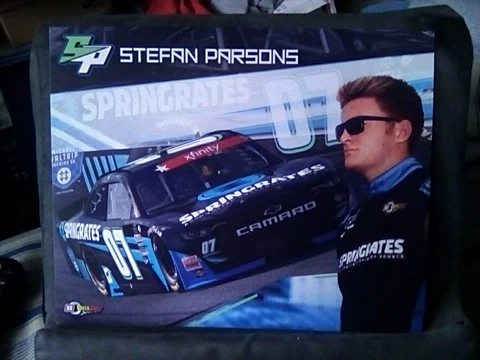 2023 STEFAN PARSONS #07 SPRING RATES NASCAR POSTCARD Cover