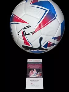 CHRISTIAN PULISIC SIGNED COPA AMERICA SOCCER BALL AUTO JSA TEAM USA AC MILAN - Picture 1 of 1
