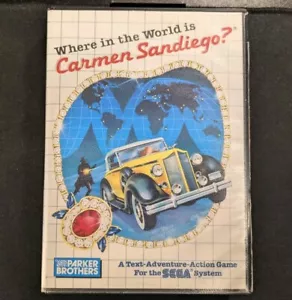 Where in the World is Carmen Sandiago (Sega Master System, 1989) Complete | - Picture 1 of 12