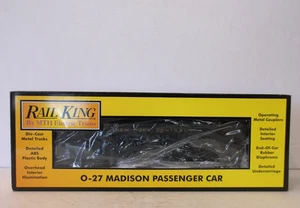 0 gau Rail King by MTH 0-27 Madison Passenger Car New York Central Buffalo w/box - Picture 1 of 16