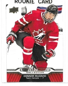 CONNOR McDAVID  Rookie Card  2015/16 Edmonton Oilers Upper Deck   # CM-4 - Picture 1 of 1