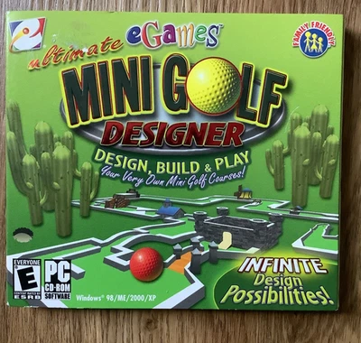 Ultimate Mini Golf Designer PC CD-ROM Game 2004 NEW Sealed - Image 1 of 3