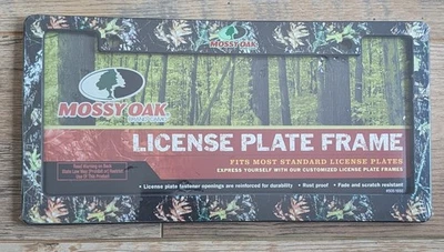 Mossy Oak Camuflaje Automotriz Coche Camión Placa Marco Plástico 2003 Foto 1 de 2