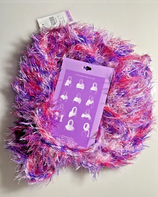 Claire's Tejido Colorido Bufanda Tubo Difuso Calentador Cuello Foto 1 de 4