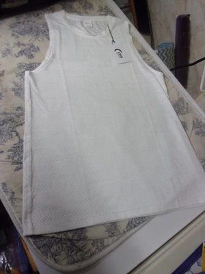 Top de entrenamiento Zyia Active blanco para mujer nuevo con etiquetas XL Foto 1 de 4