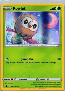 Pokemon TCG Rowlet SWSH220/307 SWSH Black Star Promos Holo NM - Bild 1 von 2