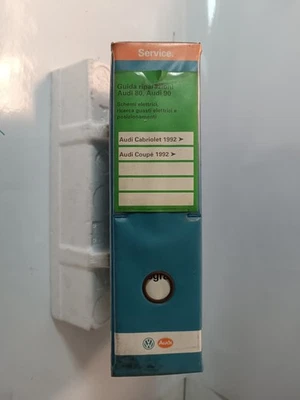 Manuale officina guida riparazioni Audi 80 90 Cabrio Coupè '92 schemi elettrici - Immagine 1 di 4