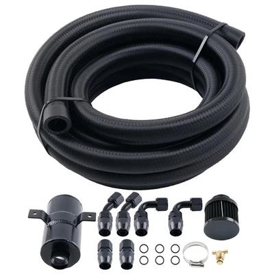 Universal Oil Catch Can Filter Auffangbehälter Ölsammler Ölbehälter 750ML - Bild 1 von 4